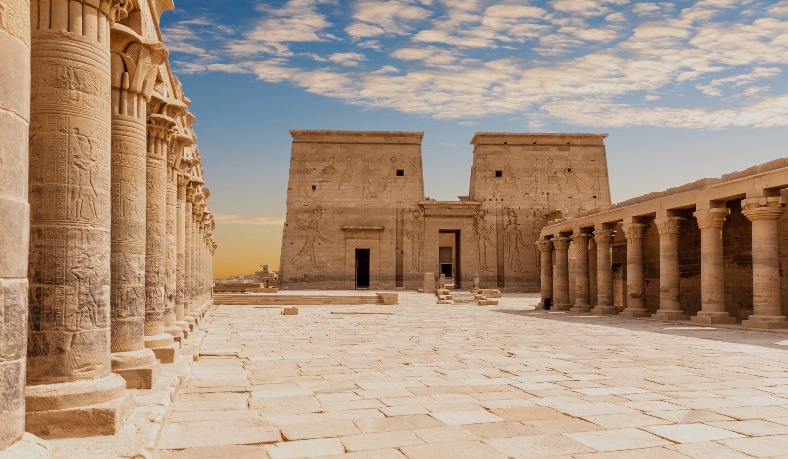 Philae Temple of Isis, Aswan, upper Egypt